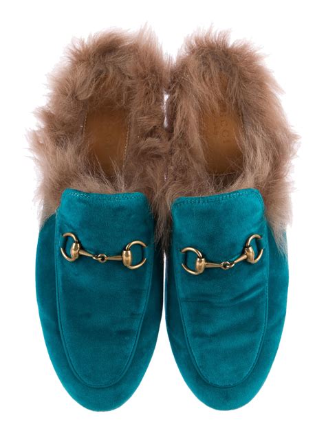 faux gucci fur mules|gucci princetown mules on sale.